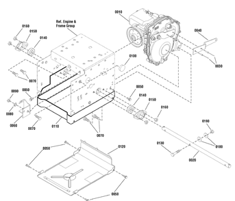 Traction Drive Group Diagram and Parts List for 1695864-18-2852-31 2010 Briggs and Stratton Snow Blower